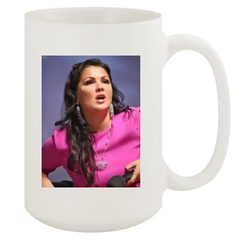 Anna Netrebko 15oz White Mug