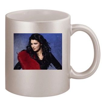 Anna Netrebko 11oz Metallic Silver Mug