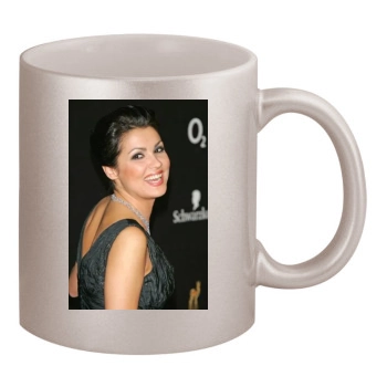 Anna Netrebko 11oz Metallic Silver Mug