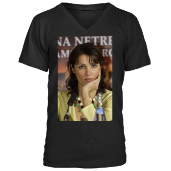 Anna Netrebko Men's V-Neck T-Shirt