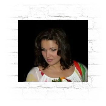 Anna Netrebko Metal Wall Art