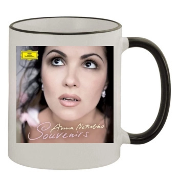 Anna Netrebko 11oz Colored Rim & Handle Mug