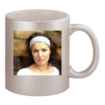 Anna Netrebko 11oz Metallic Silver Mug