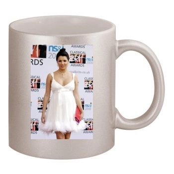 Anna Netrebko 11oz Metallic Silver Mug