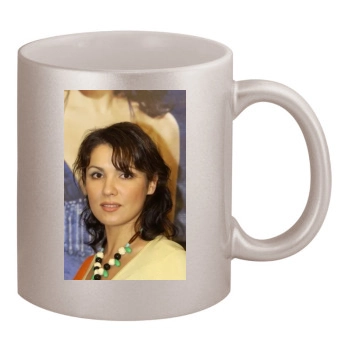 Anna Netrebko 11oz Metallic Silver Mug