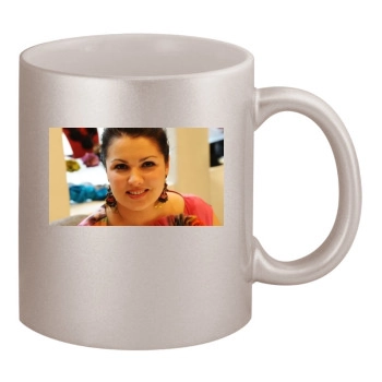 Anna Netrebko 11oz Metallic Silver Mug