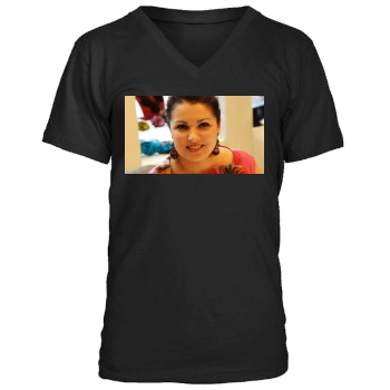 Anna Netrebko Men's V-Neck T-Shirt