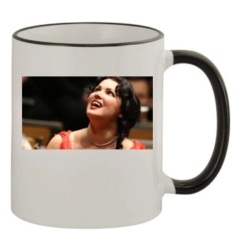 Anna Netrebko 11oz Colored Rim & Handle Mug