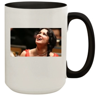 Anna Netrebko 15oz Colored Inner & Handle Mug