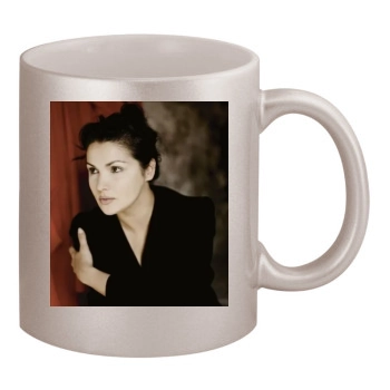 Anna Netrebko 11oz Metallic Silver Mug