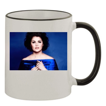 Anna Netrebko 11oz Colored Rim & Handle Mug