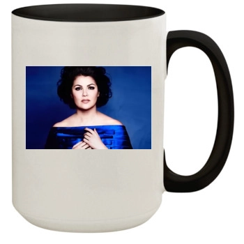 Anna Netrebko 15oz Colored Inner & Handle Mug