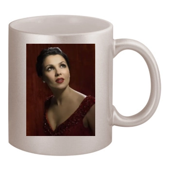 Anna Netrebko 11oz Metallic Silver Mug