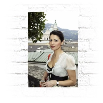 Anna Netrebko Metal Wall Art