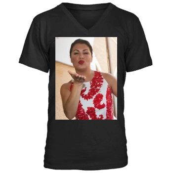 Anna Netrebko Men's V-Neck T-Shirt