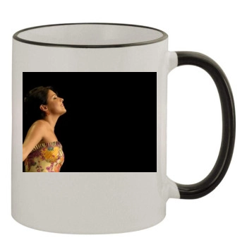 Anna Netrebko 11oz Colored Rim & Handle Mug