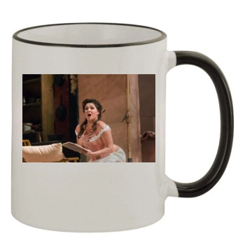 Anna Netrebko 11oz Colored Rim & Handle Mug