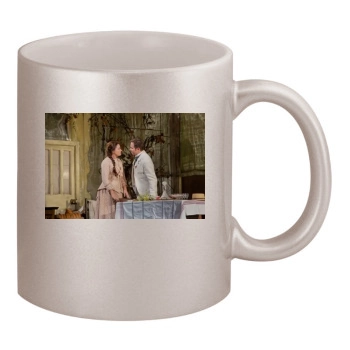 Anna Netrebko 11oz Metallic Silver Mug