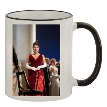 Anna Netrebko 11oz Colored Rim & Handle Mug