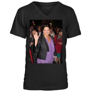 Anna Netrebko Men's V-Neck T-Shirt