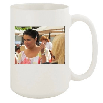 Anna Netrebko 15oz White Mug