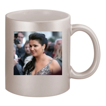 Anna Netrebko 11oz Metallic Silver Mug