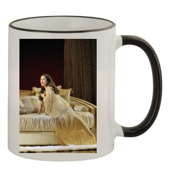 Anna Netrebko 11oz Colored Rim & Handle Mug