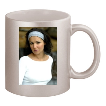 Anna Netrebko 11oz Metallic Silver Mug