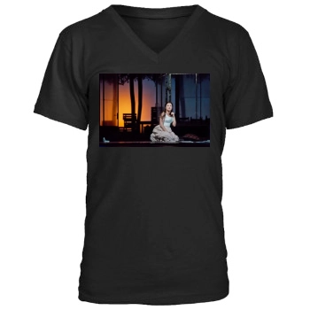 Anna Netrebko Men's V-Neck T-Shirt