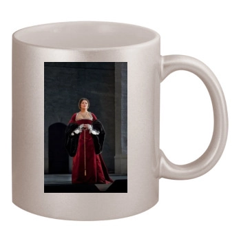 Anna Netrebko 11oz Metallic Silver Mug