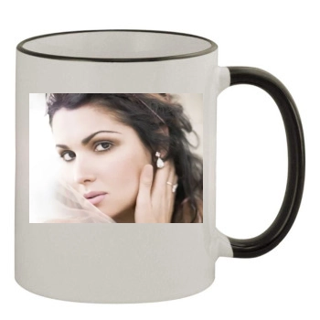 Anna Netrebko 11oz Colored Rim & Handle Mug