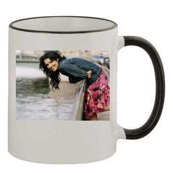 Anna Netrebko 11oz Colored Rim & Handle Mug