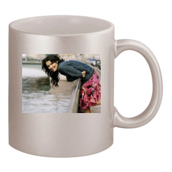 Anna Netrebko 11oz Metallic Silver Mug