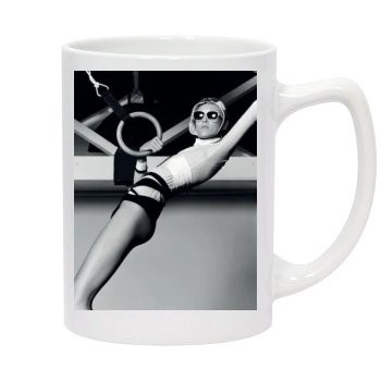 Anja Rubik 14oz White Statesman Mug