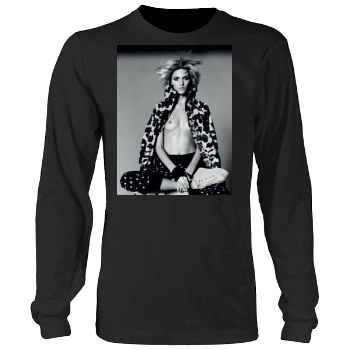 Anja Rubik Men's Heavy Long Sleeve TShirt