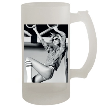 Anja Rubik 16oz Frosted Beer Stein