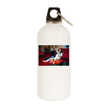 Heather van Every White Water Bottle With Carabiner