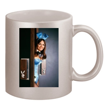 Heather van Every 11oz Metallic Silver Mug