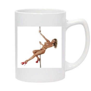 Abi Titmuss 14oz White Statesman Mug