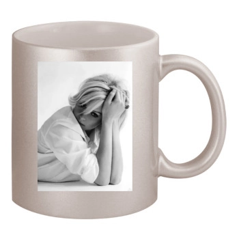 Abi Titmuss 11oz Metallic Silver Mug