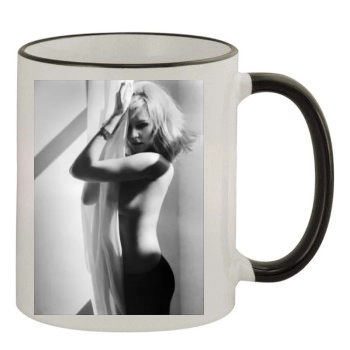 Abi Titmuss 11oz Colored Rim & Handle Mug