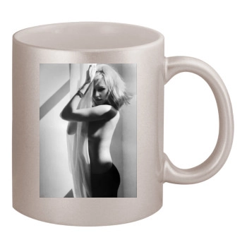 Abi Titmuss 11oz Metallic Silver Mug