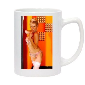 Abi Titmuss 14oz White Statesman Mug