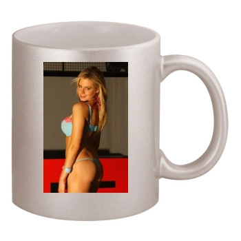 Abi Titmuss 11oz Metallic Silver Mug