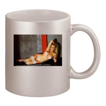 Abi Titmuss 11oz Metallic Silver Mug