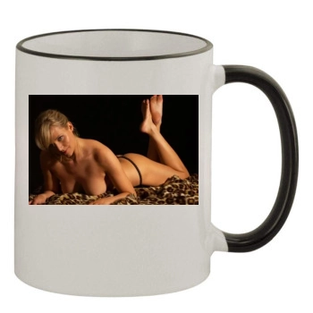 Abi Titmuss 11oz Colored Rim & Handle Mug