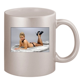 Abi Titmuss 11oz Metallic Silver Mug