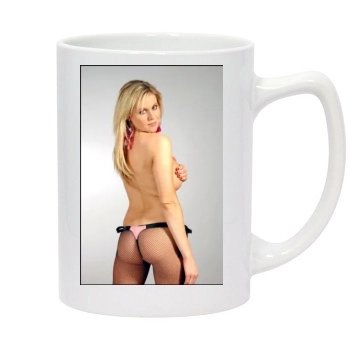 Abi Titmuss 14oz White Statesman Mug