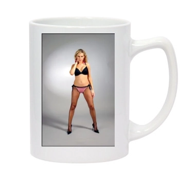 Abi Titmuss 14oz White Statesman Mug