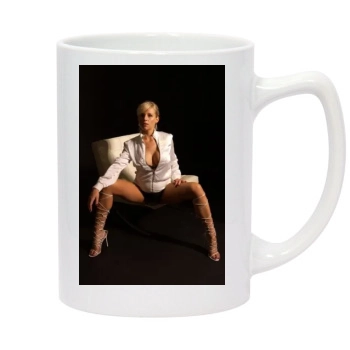 Abi Titmuss 14oz White Statesman Mug